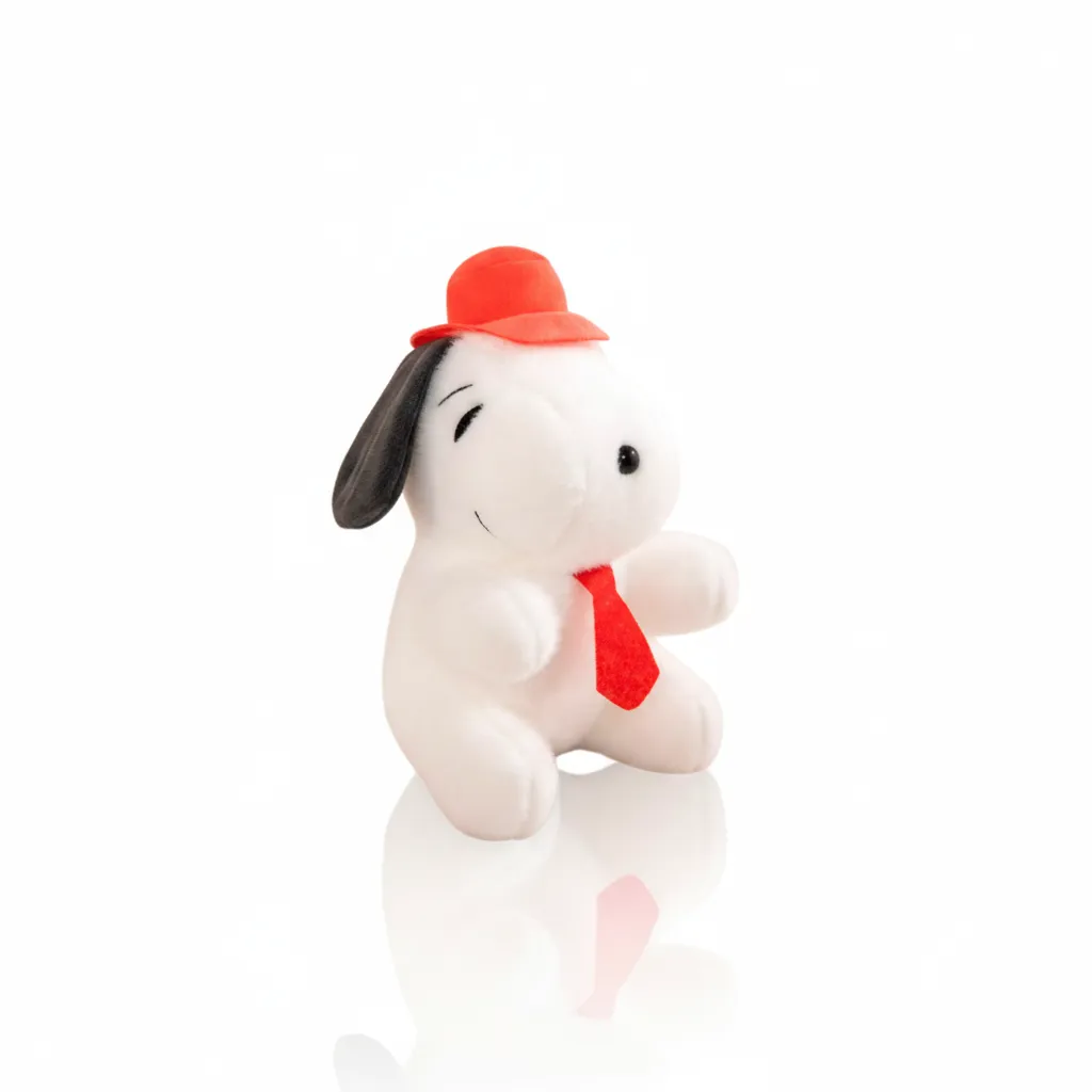 VN PELUCHE DE SNOOPY CON GORRA 8 PULGADAS