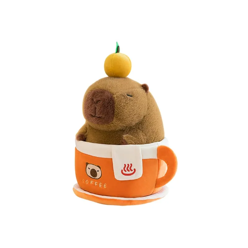VN PELUCHE DE CAPIBARA EN TAZA 45CM