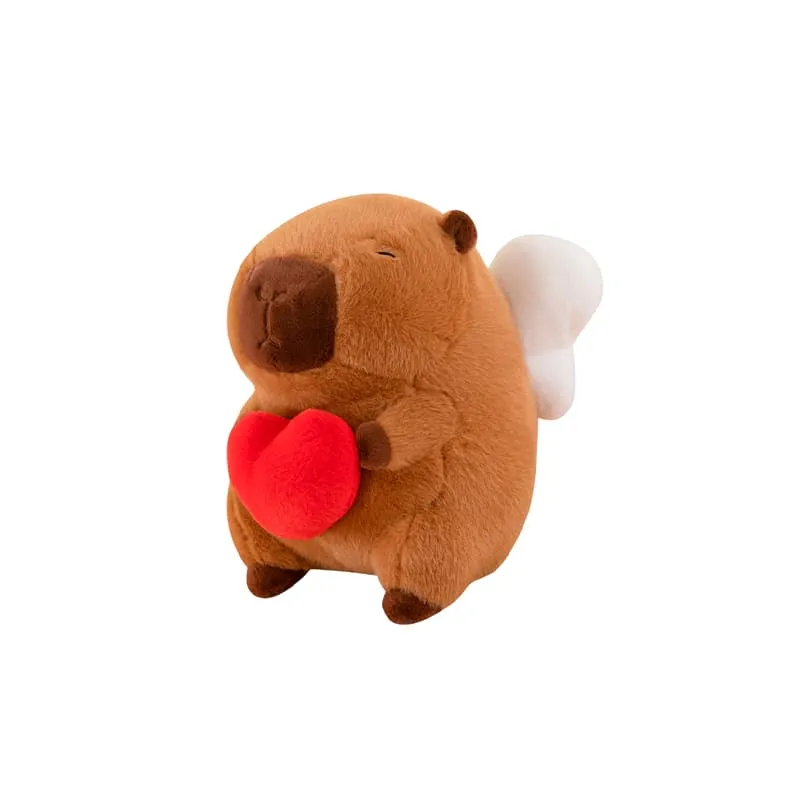 VN PELUCHE DE CAPIBARA CON CORAZON 40CM