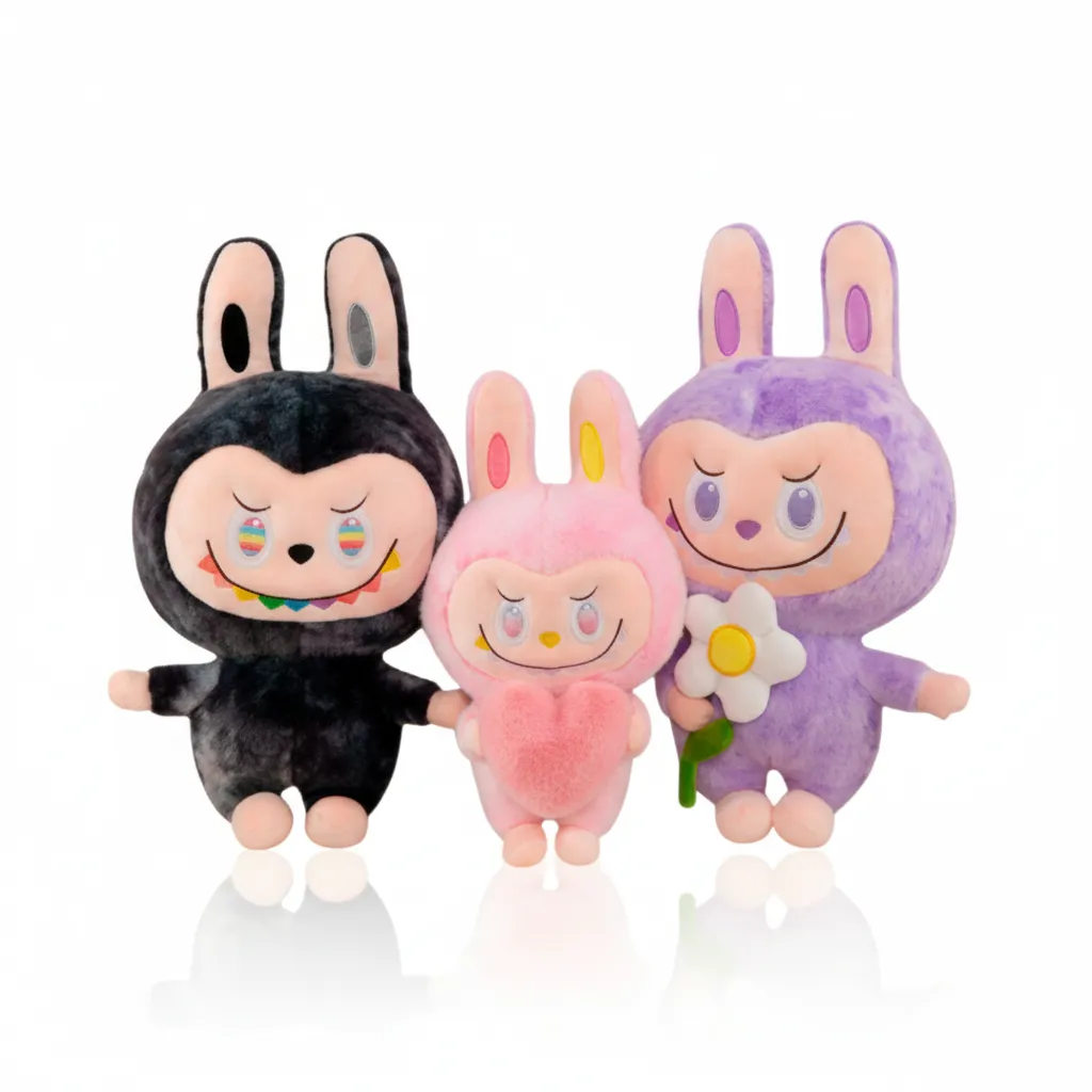 VN PELUCHE DE LABUBU ARCOIRIS 35CM