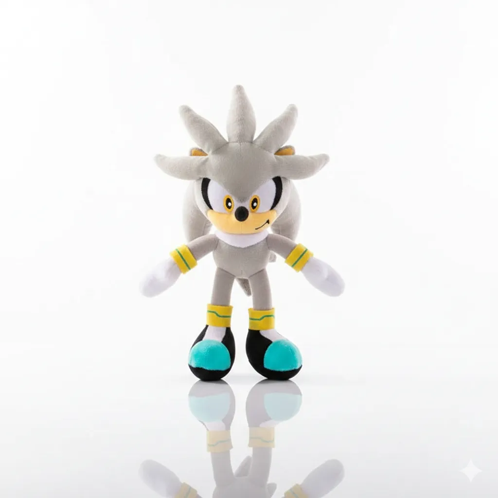 VN PELUCHE DE SONIC GRIS 45CM