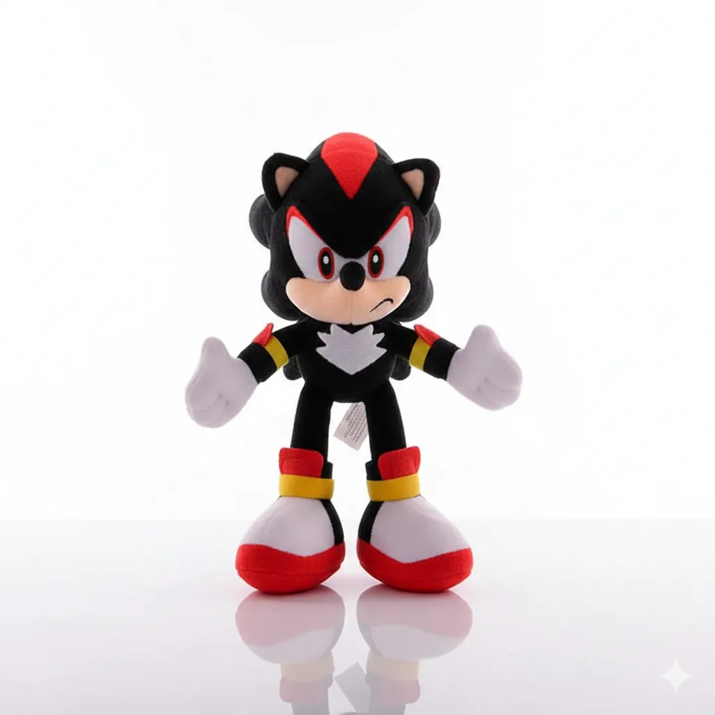 VN PELUCHE SONIC NEGRO 45CM
