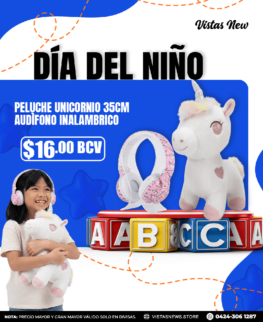 Día del Niño: Combo Unicornio