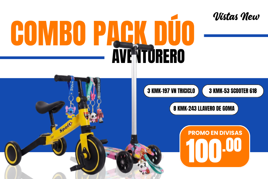 Combo Pack Dúo Aventurero