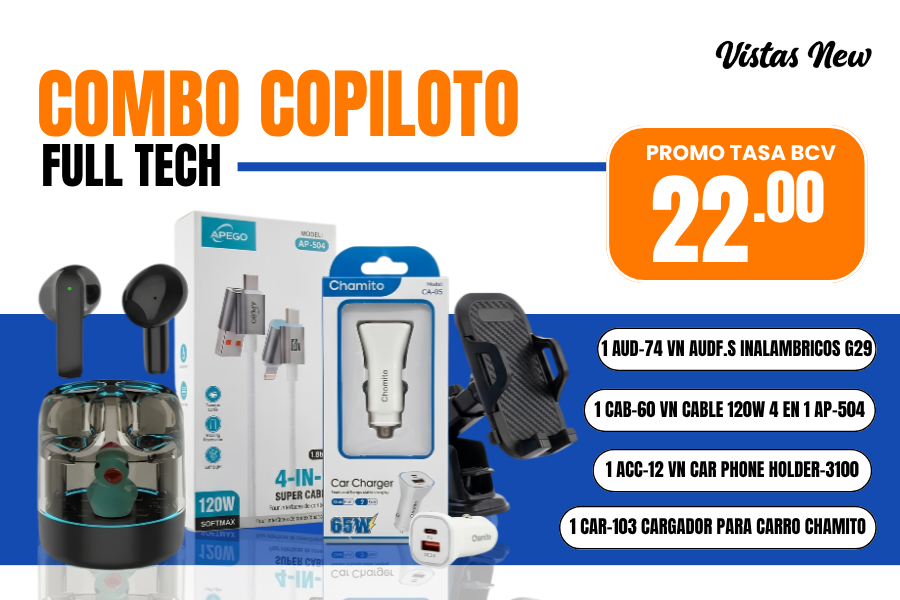 Combo Copiloto Full Tech