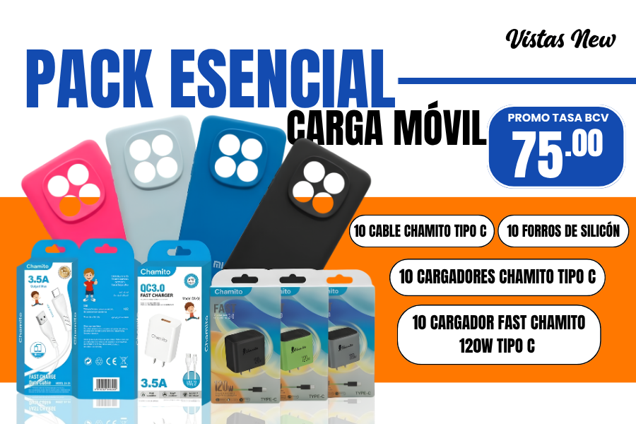 Pack Esencial Carga Móvil